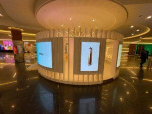 Impressive customized LED screen supplied by the top LED screen supplier in Dubai.