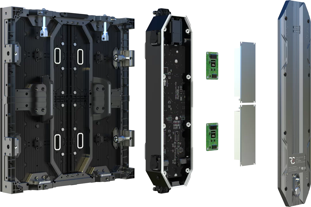 LED display Dubai rear maintenance