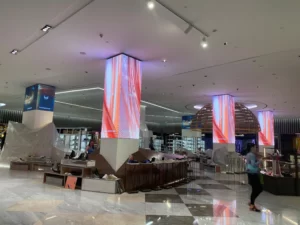 Premium indoor LED display supplied by UAE's top LED screen provider.