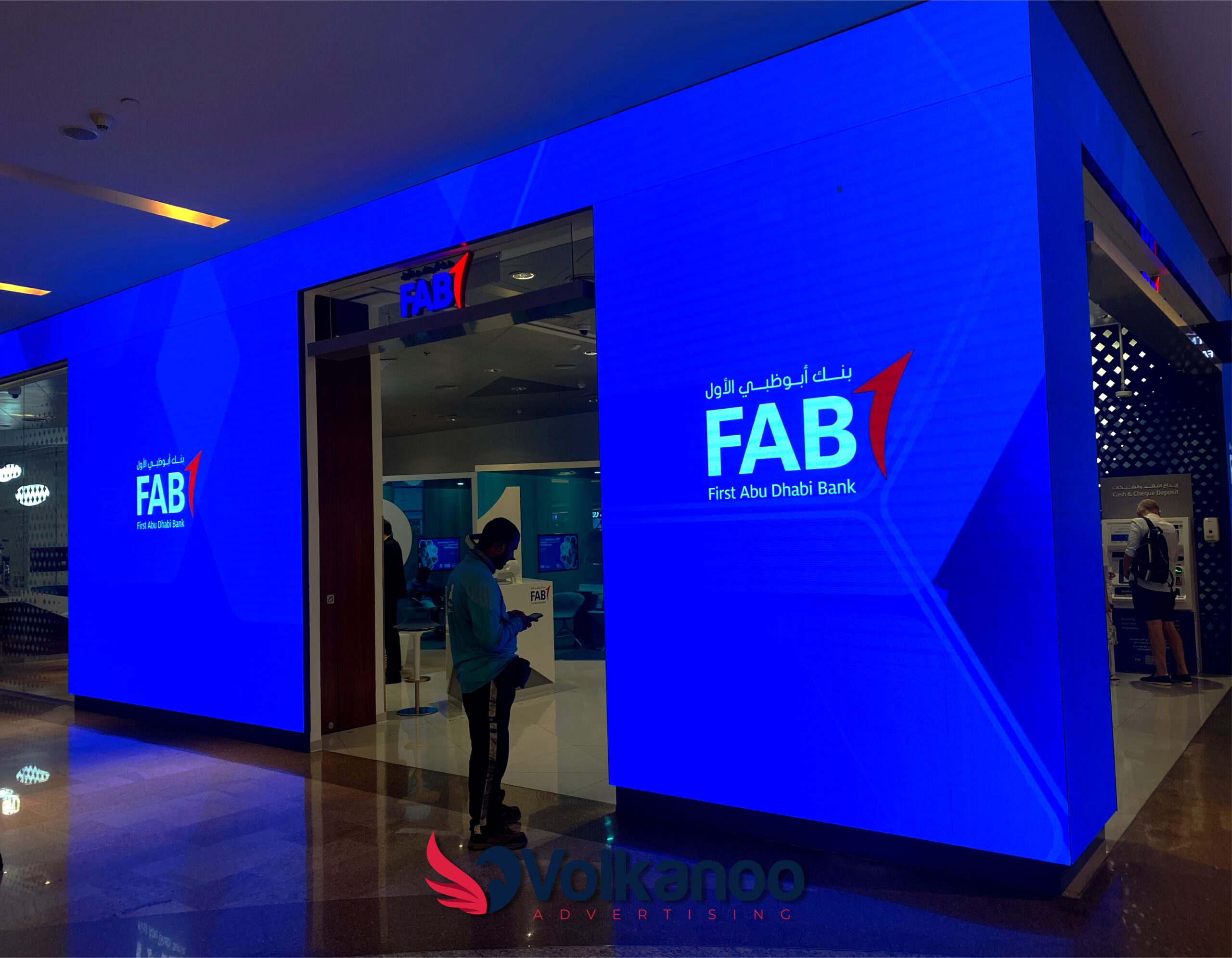 Custom indoor LED screen supplied by a leading LED screen supplier in Dubai, showcasing vibrant and high-resolution display capabilities