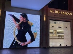 Outdoor LED screen provided by a top LED screen supplier in Dubai,