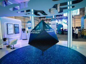 Custom-shaped LED screen by leading LED screen supplier in Dubai